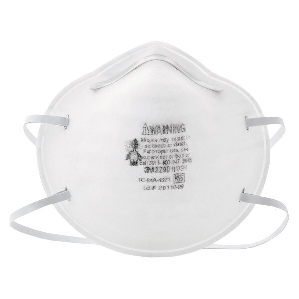 Image of 3M 8200/07023(AAD), N95 Partic. Respirator per Box